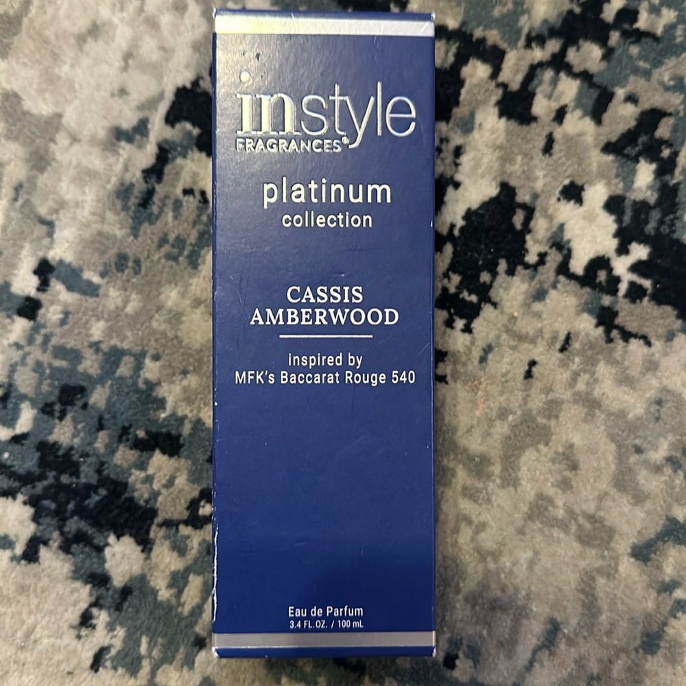 Instyle Fragrances Platinum Collection 3.4 fl oz Scent- Cassis Amberwood